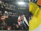 MARC BOLAN T.REX - IN AMERICA - YELLOW VINYL + FULL COLOUR INNER SLEEVE