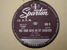 Super Rare 1959 PAUL ANKA 78 RPM Record Put Your Head on my Shoulder VG+ Canada