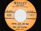 R&B Soul 45 - Miss Ann Fleming - You're Just One Man - Winley - mp3