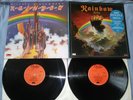 RAINBOW  ritchie blackmore's  rainbow  1975;   rising 1976 - DOUBLE UK PRESS- M