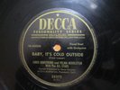 LOUIS ARMSTRONG Velma Middleton Christmas 78 Baby It's Cold Outside Decca EXC