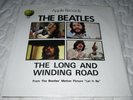 The Beatles-The Long and Winding Road/For You Blue-Picture Sleeve Only-No Record