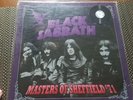 BLACK SABBATH Masters of Sheffield 71' Live Lp #'d 53/100 Ozzy Osbourne Iommi NM
