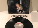 BREAKING THE SILENCE   HEATHEN 1987 COMBAT LP--THRASH/SPEED METAL Excellent Con