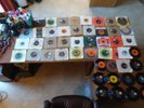 EXC. 47 GEORGE JONES TOP HITS FROM COLLECTOR W.SLEEVES-LOT 45S SEE PHOTOS