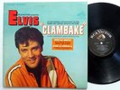 ELVIS PRESLEY Clambake LP Rca 3893 ORIG. press Soundtrack w/ WEDDING PHOTO JF66
