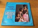 MARTHA & THE VANDELLAS - VANDELLAS GREATEST HITS - 1966 MONO LP A1/B1 EX-