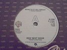 Kidz Next Door - What's It All About 1979 UK 45 WARNER BROS PUNK/KBD