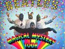 THE BEATLES Magical mystery tour Parlophone SMMT1 Stereo double EP yellow lyrics