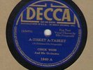 78 rpm Chick Webb Decca 1840 A-Tisket A-Tasket in E (Ella Fitzgerald)