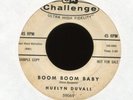 HUELYN DUVALL Boom Boom Baby on Challenge Promo Rockabilly 45 Hear