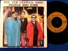 JIM CARROLL BAND People Who Died / I Wand The Angel 45 PS rare UK orig