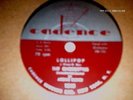 THE CHORDETTES - Lollipop / Baby Come A Back, Rare 10