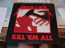 Metallica Kill em all vinyl lp A3 U B3 U fantastic vinyl very good cover