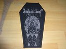 Inquisition Coffin Back Patch Back Shape Patch BLACK METAL WATAIN