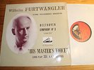 BEETHOVEN Eroica FURTWANGLER LP HMV ALP 1060 (UK)