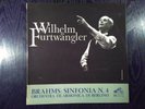 BRAHMS SYMPHONY N°4 FURTWANGLER VOCE DEL PADRONE 1ED QALP 10262 ITALY LP M-