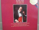 YO-YO MA J.S. BACH ORIG CBS MASTERWORKS THREE-LP BOX SET NEAR MINT