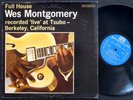 WES MONTGOMERY Full House LP RIVERSIDE RLP 434 MONO Wynton Kelly Johnny Griffin