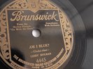 Libby Holman - 78rpm single 10-inch – Brunswick #4445 Am I Blue?  Near Mint Copy