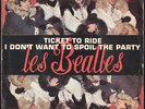LES BEATLES - Jukebox - Ticket to Ride - 1965 France SP 45 tours