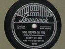 c 78 RPM Teddy Wilson Brunswick 8087 in E (Billie Holiday)