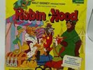 WALT DISNEY PRODUCTIONS STORY & SONGS OF ROBIN HOOD VINTAGE CHILDRENS VINYL