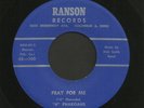 Rare Doo Wop 45   4 Pharoahs   Pray For Me   Ranson   Hear