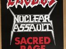 EXODUS – NUCLEAR ASSAULT 1989 TUTTLINGEN + Tour Plakat + Konzert Poster  ART.1