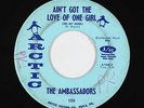 Northern Soul 45 - Ambassadors - Ain't Got The Love - Arctic - mp3 - Pete Rock
