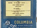 ELGAR Overture - 1955 Columbia CCT-654 7 1/2 ips Mono 2-track reel to reel tape