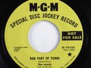 Garage Psych 45 SEEDS Bad Part Of Town MGM promo HEAR