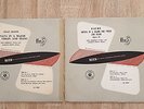 DECCA LX 3056 & 3057 Ed1 LOLA BOBESCO - JACQUES GENTY Faure & Franck sonatas NM
