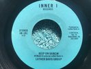 LUTHER DAVIS GROUP Keep on Dancin / You 45 on INNER 1 R&B Soul
