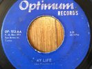 JOE JAMA My Life 45 on Optimum chicano northern soul original grail  HEAR