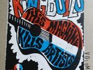 King Buzzo, Melvins This Machine Kills Artists, V2 blue splatter vinyl, A/P ed.