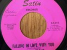 THE PLAYBOYS Falling In Love With You 45 on Satin KILLER Texas chicano soul HEAR