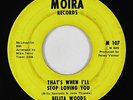 Crossover Soul 45 - Belita Woods - That's When I'll Stop Loving You - Moira mp3
