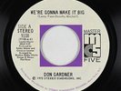 Crossover Soul 45 - Don Gardner - We're Gonna Make It Big - Master Five VG+ mp3
