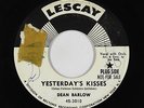 Northern Soul Popcorn 45 - Dean Barlow - Yesterday's Kisses - Lescay - mp3