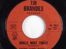 Rockabilly 45 SINGING SAMMY MARSHALL Jingle Mint Twist TJB BRANDES HEAR