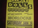 vintage TOY DOLLS FRIGHTWIG HOT SPIT DANCERS 11x17 Punk Flyer poster rock kbd