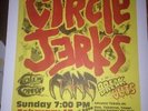 vtg org CIRCLE JERKS TALES OF TERROR FANG 11x17 Punk Flyer poster rock hardcore