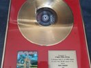 Iron maiden Collectors GOLD AWARD DISC LP under license 2000