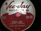 JOHN LEE HOOKER / Baby Lee - Dimple   / VEE-JAY RECORDS VJ 205 78rpm Vinyl