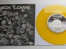 Nick Lowe - Halfway To Paradise 1977 Belgium Stiff Yellow Vinyl Mispress 7