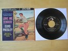 Original Elvis 45rpm EP Record & Sleeve,  Love Me Tender, RCA, Silver Line, 1956