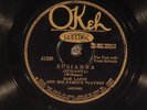 78 RPM - Sam Lanin & His Famous Players, Okeh 41228, EE+ Jazz - Rare Bing Crosby