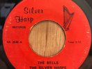 THE SILVER HARPS gospel 45 The Bells / Pressing On   Silver Harp Records