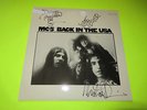 SIGNED AUTOGRAPHED WAYNE KRAMER DENNIS THOMPSON MICHAEL DAVIS MC5 BACK IN THE US